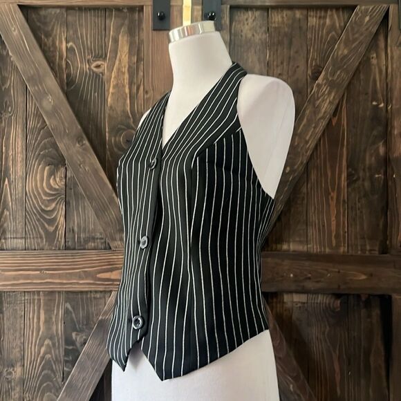 Belle Poque Vest for Work Vintage Button Down Suit Waistcoat - Picture 5 of 14